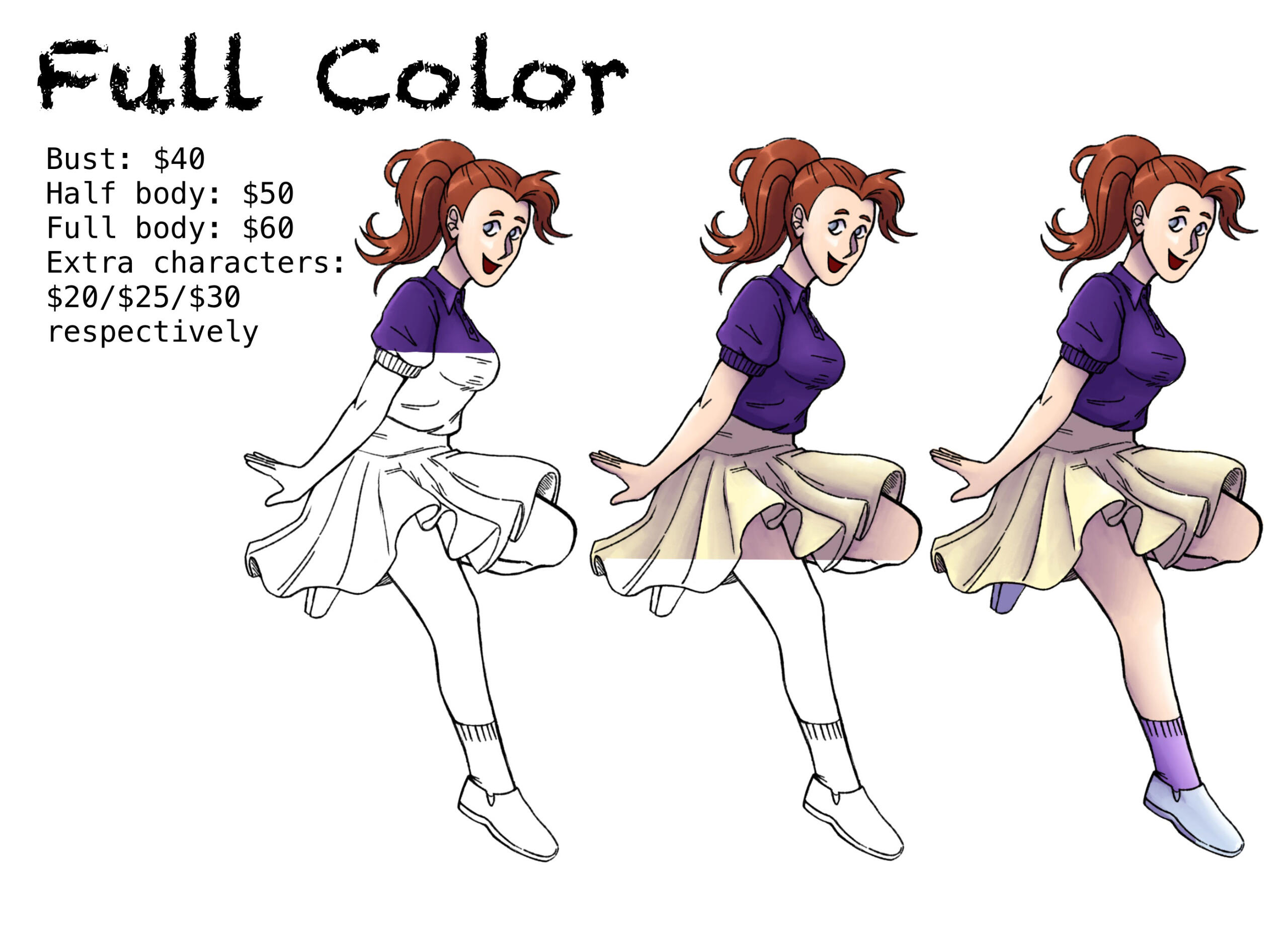 Commissions-full color