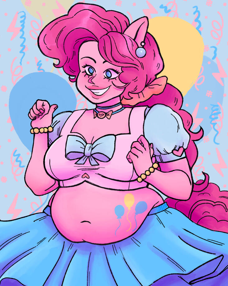 Pinkie Pie!!! - digital (procreate), 2022