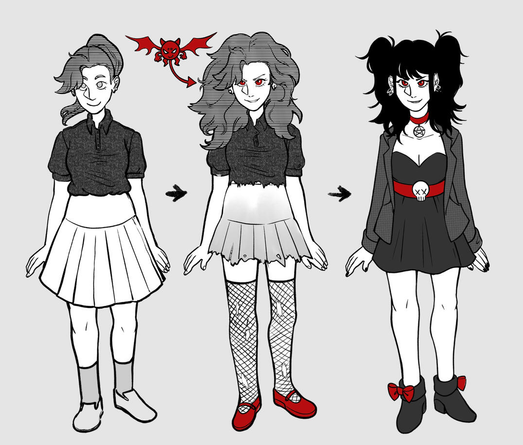 "Transformation" - digital (procreate), Nov 2023