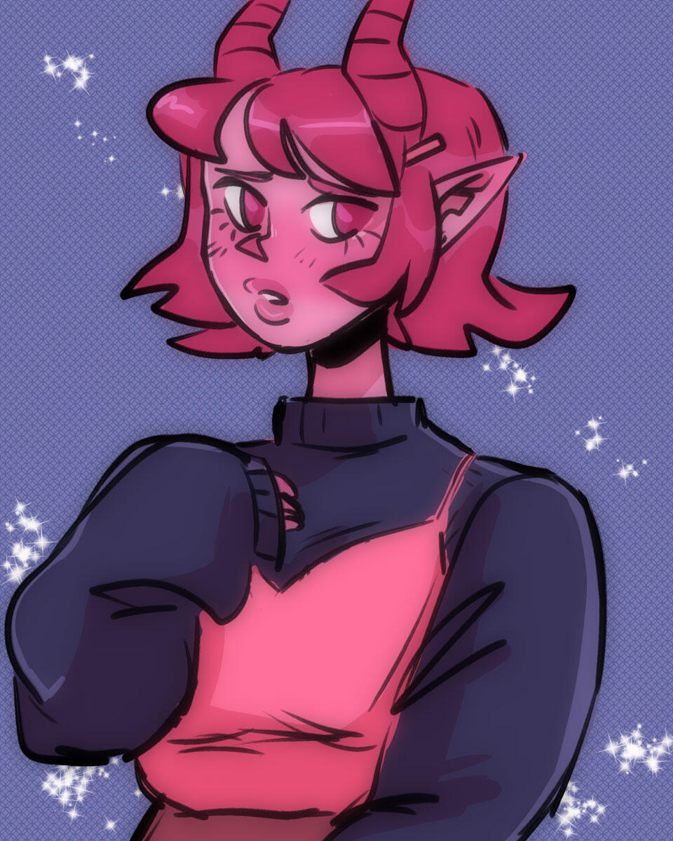 Doodle - Timi, digital (medibang), Feb 2021