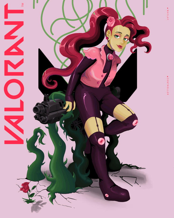 Waylay key art - August 2024, digital (procreate)