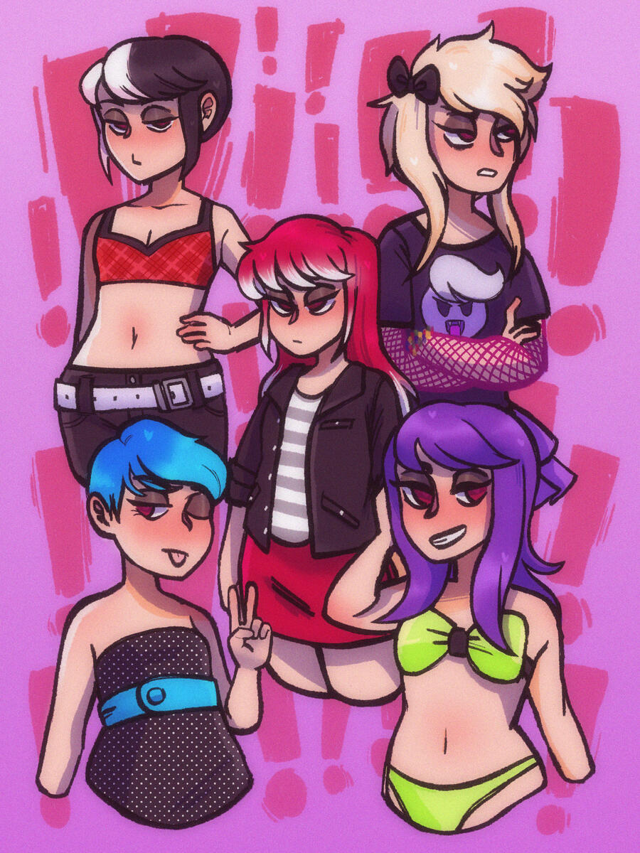 Audrey Huniecam Studio - digital (procreate), Oct - Dec 2020