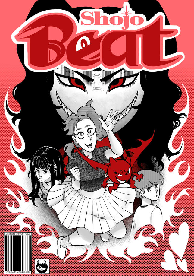 Mock Shoujo beat "Larson Gravis, Stealing Girls" - digital (procreate) May 2023