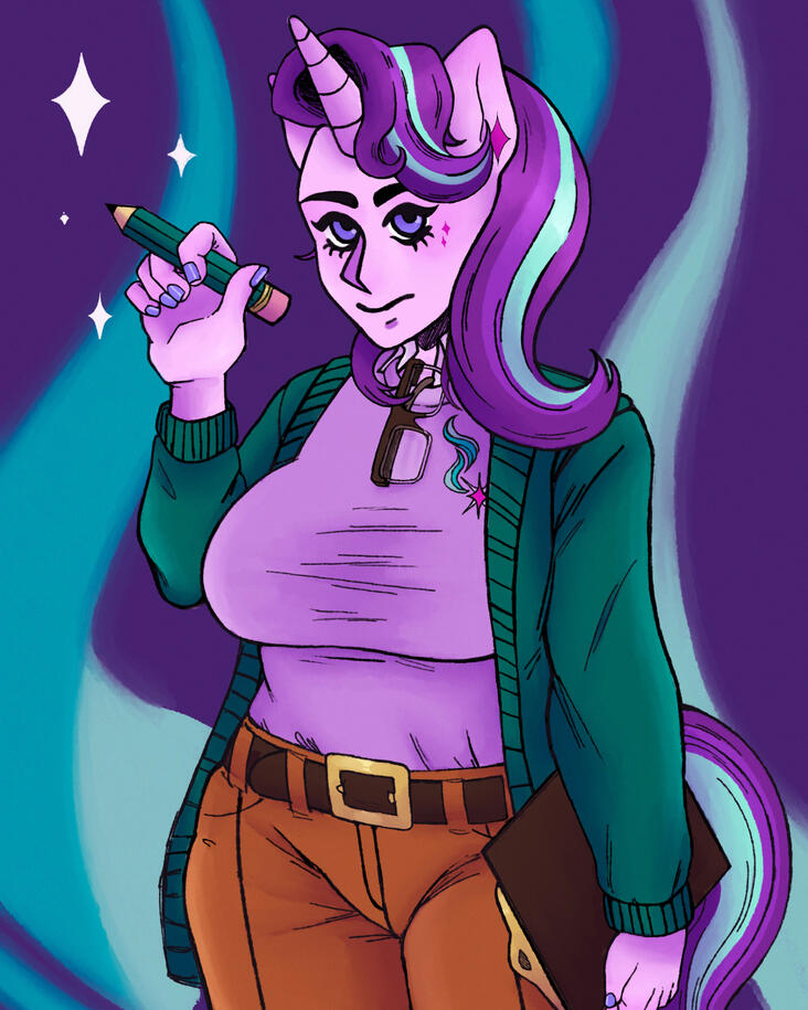 Glarlight Stimmer - digital (procreate), 2022