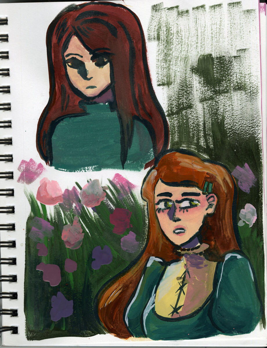 2023 - made using gansai tambi watercolors