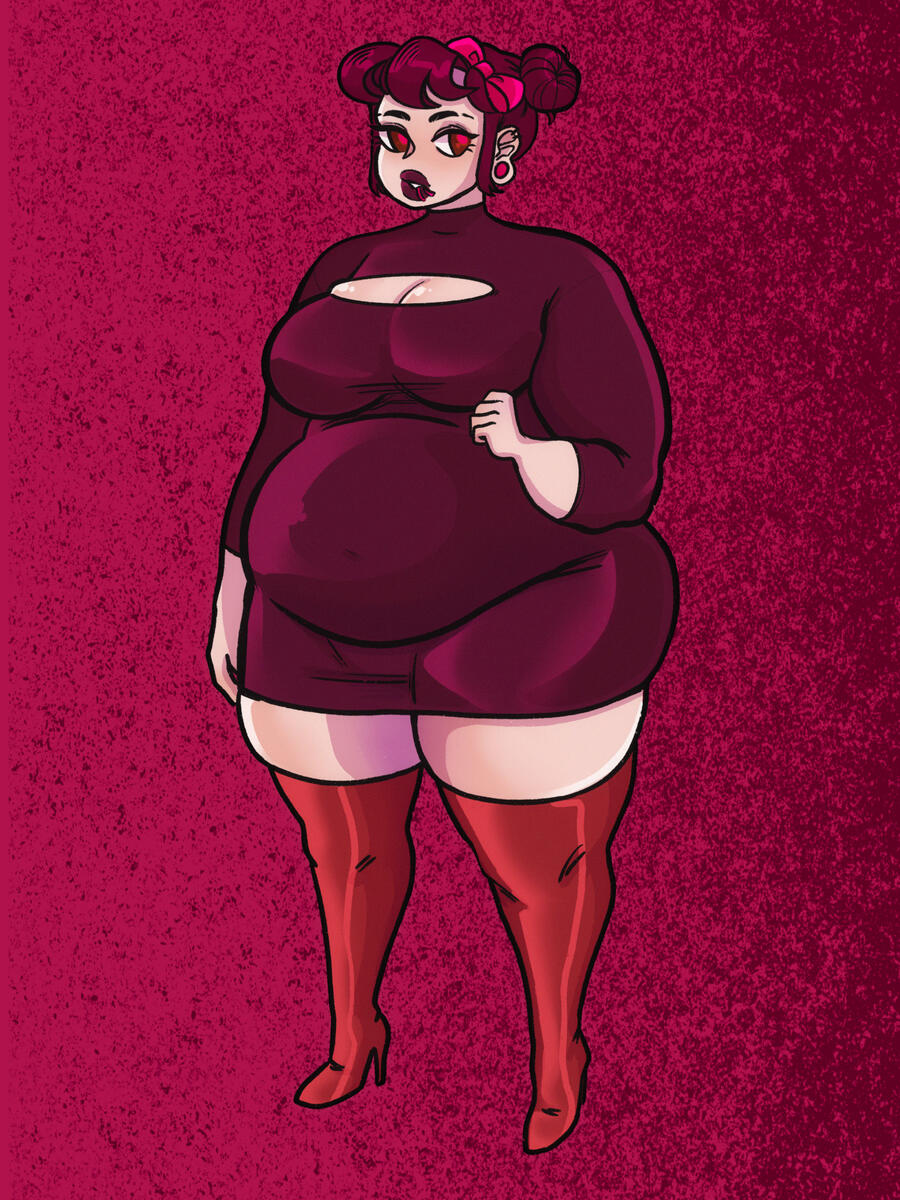 &quot;Red Velvet Cake,&quot; digital (procreate), July 2020